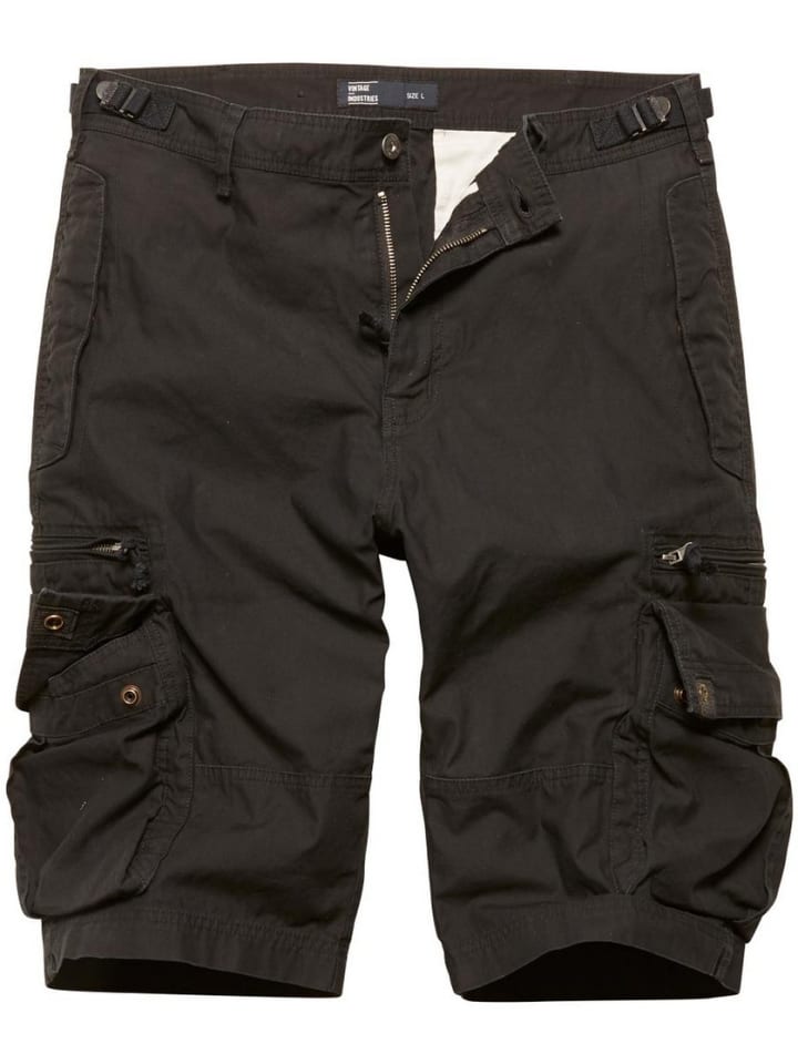 Тканевые шорты Vintage Industries, черный
Тканевые шорты Vintage Industries, черный