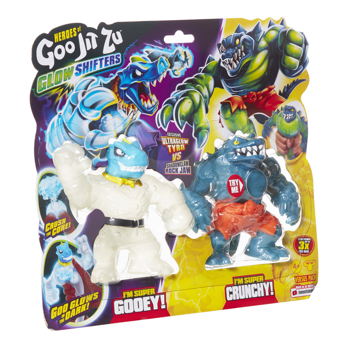 Фигурки Goo Jit Zu, Glow Shifters Blazgon Vs Viper
Фигурки Goo Jit Zu, Glow Shifters Blazgon Vs Viper