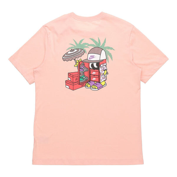 Футболка спортивная обувь мультфильм принты спортивные круглый вырез короткий рукав Nike, розовый
Футболка спортивная обувь мультфильм принты спортивные круглый вырез короткий рукав Nike, розовый