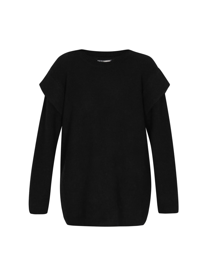 Женский свитер черного цвета DreiMaster Vintage
Женский свитер черного цвета DreiMaster Vintage