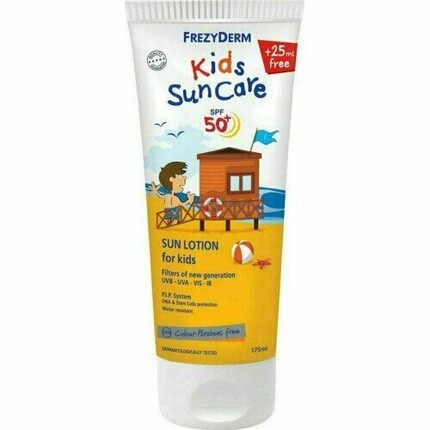 Солнцезащитный крем детский Frezyderm 50 spf, 175 мл
Солнцезащитный крем детский Frezyderm 50 spf, 175 мл