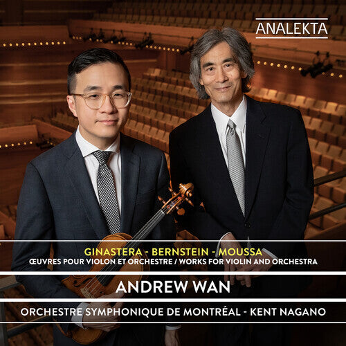 CD диск Wan, Andrew / Nagano, Kent / Orchestre Symphonique: Ginastera-Bernstein-Moussa: Oeuvres Pour Violon Et
CD диск Wan, Andrew / Nagano, Kent / Orchestre Symphonique: Ginastera-Bernstein-Moussa: Oeuvres Pour Violon Et