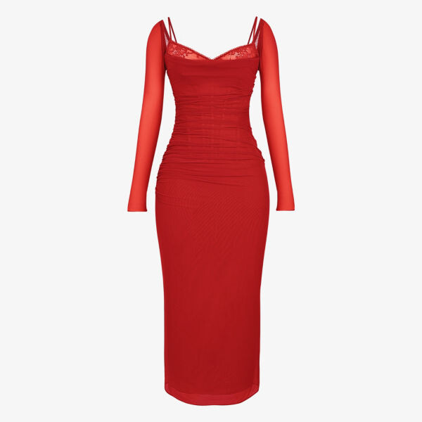 Платье-Макси Katarina из эластичной ткани с корсетом House Of Cb, алый
Платье-Макси Katarina из эластичной ткани с корсетом House Of Cb, алый