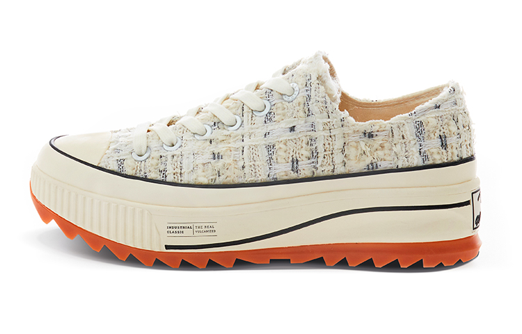 Excelsior Кроссовки Unisex Low top белые/золотые/черные - Ткань, белые, цвет Fabric, White 
Excelsior Кроссовки Unisex Low top белые/золотые/черные - Ткань, белые, цвет Fabric, White