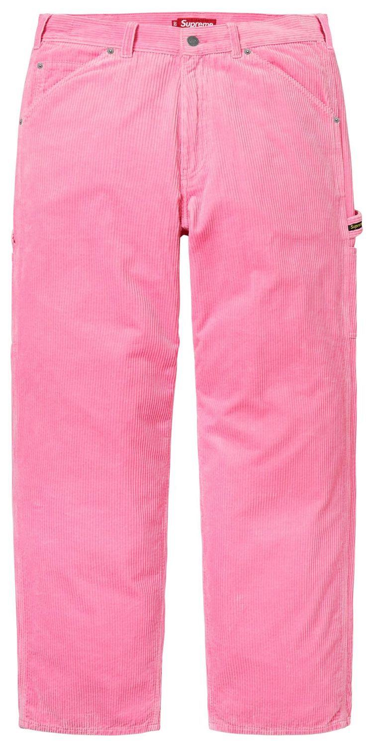 Брюки-карандаш Supreme Wide Wale Corduroy Painter Pant, розовый
Брюки-карандаш Supreme Wide Wale Corduroy Painter Pant, розовый