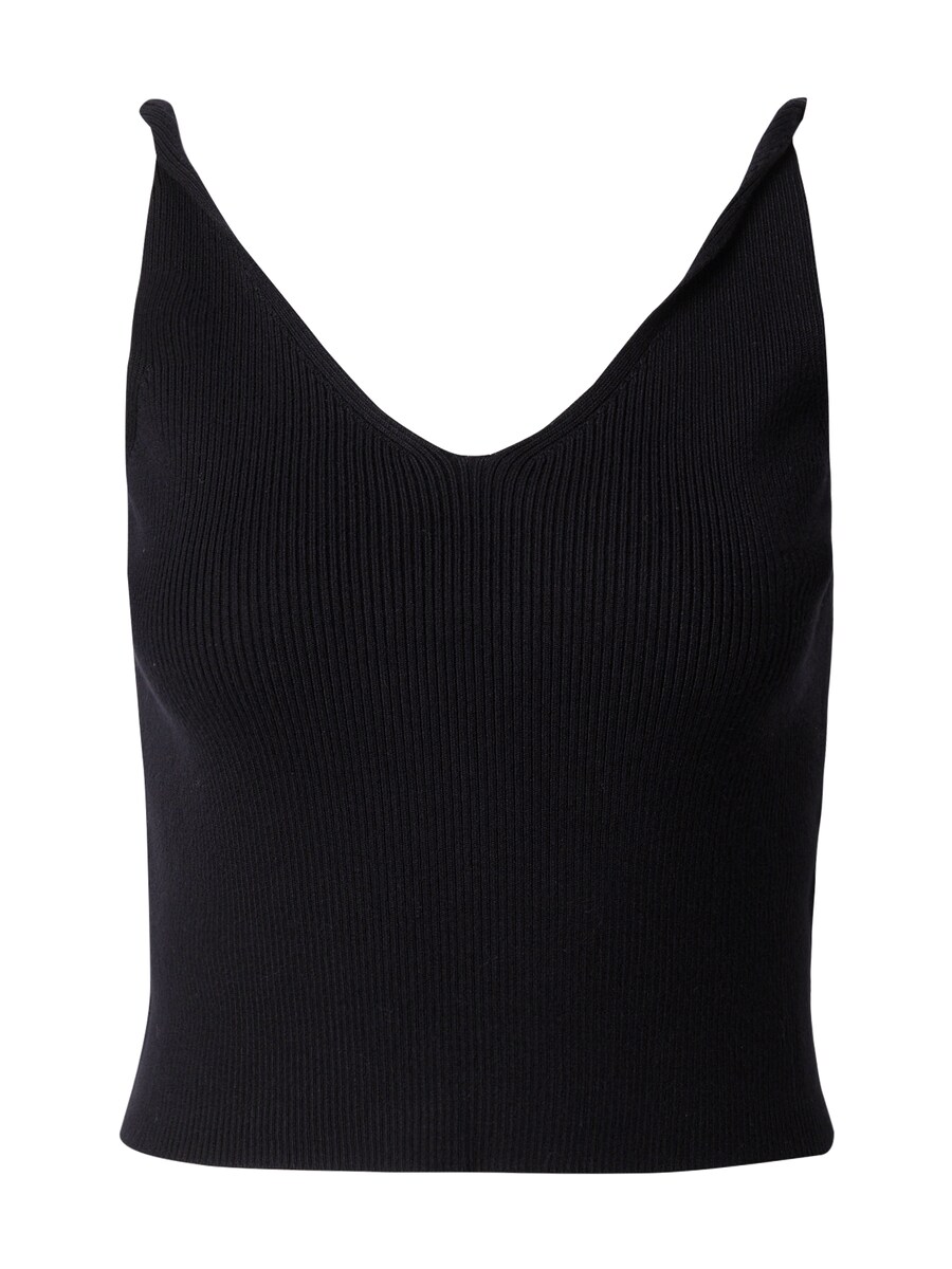 Вязаный топ ABOUT YOU x Toni Garrn Alexis, черный
Вязаный топ ABOUT YOU x Toni Garrn Alexis, черный