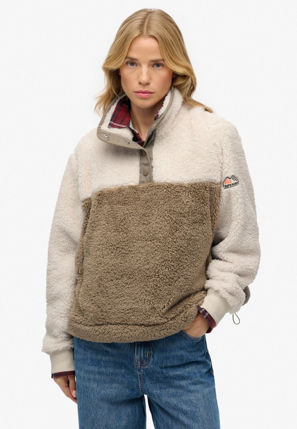 Superdry & Co Свитер в цвете крем, темный беж
Superdry & Co Свитер в цвете крем, темный беж