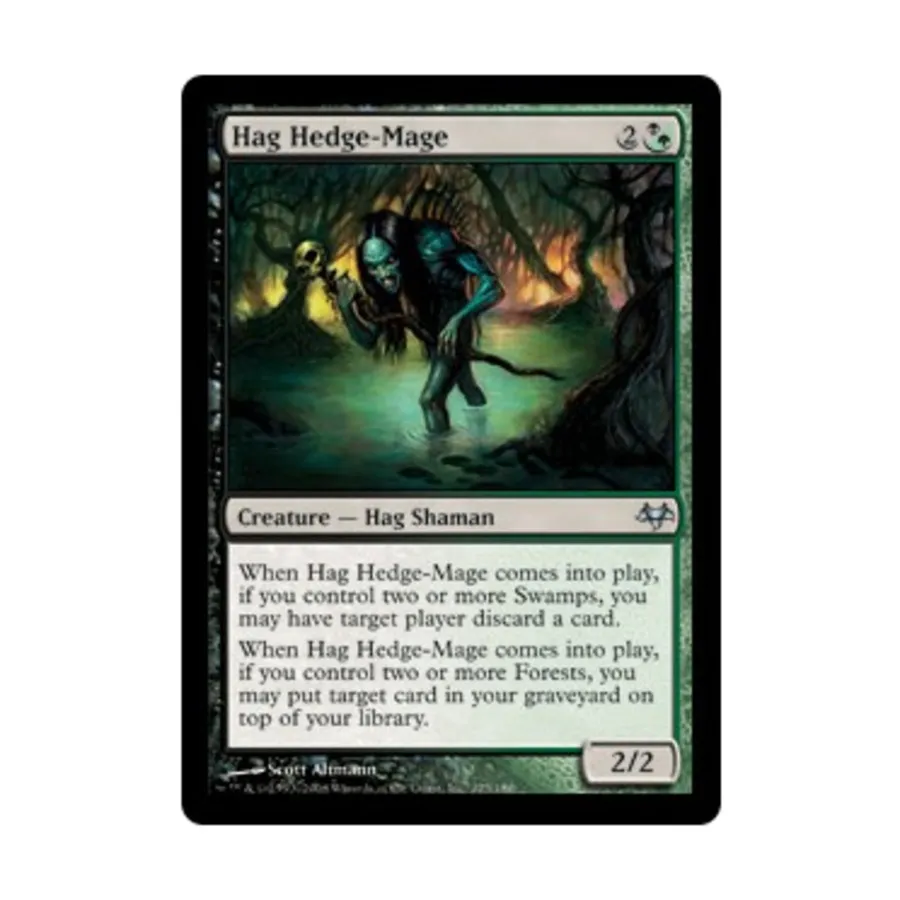 CCG Ведьма-хедж-маг (U), MTG - Eventide
CCG Ведьма-хедж-маг (U), MTG - Eventide