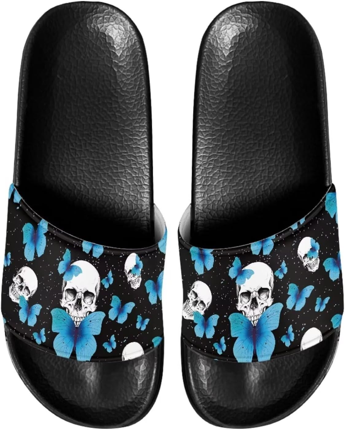 Унисекс тапочки Mumeson, домашняя обувь, летние нескользящие пляжные сандалии, легкие тапочки для дома и улицы, размеры США 5-11, Blue Butterfly Skeleton
Унисекс тапочки Mumeson, домашняя обувь, летние нескользящие пляжные сандалии, легкие тапочки для дома и улицы, размеры США 5-11, Blue Butterfly Skeleton