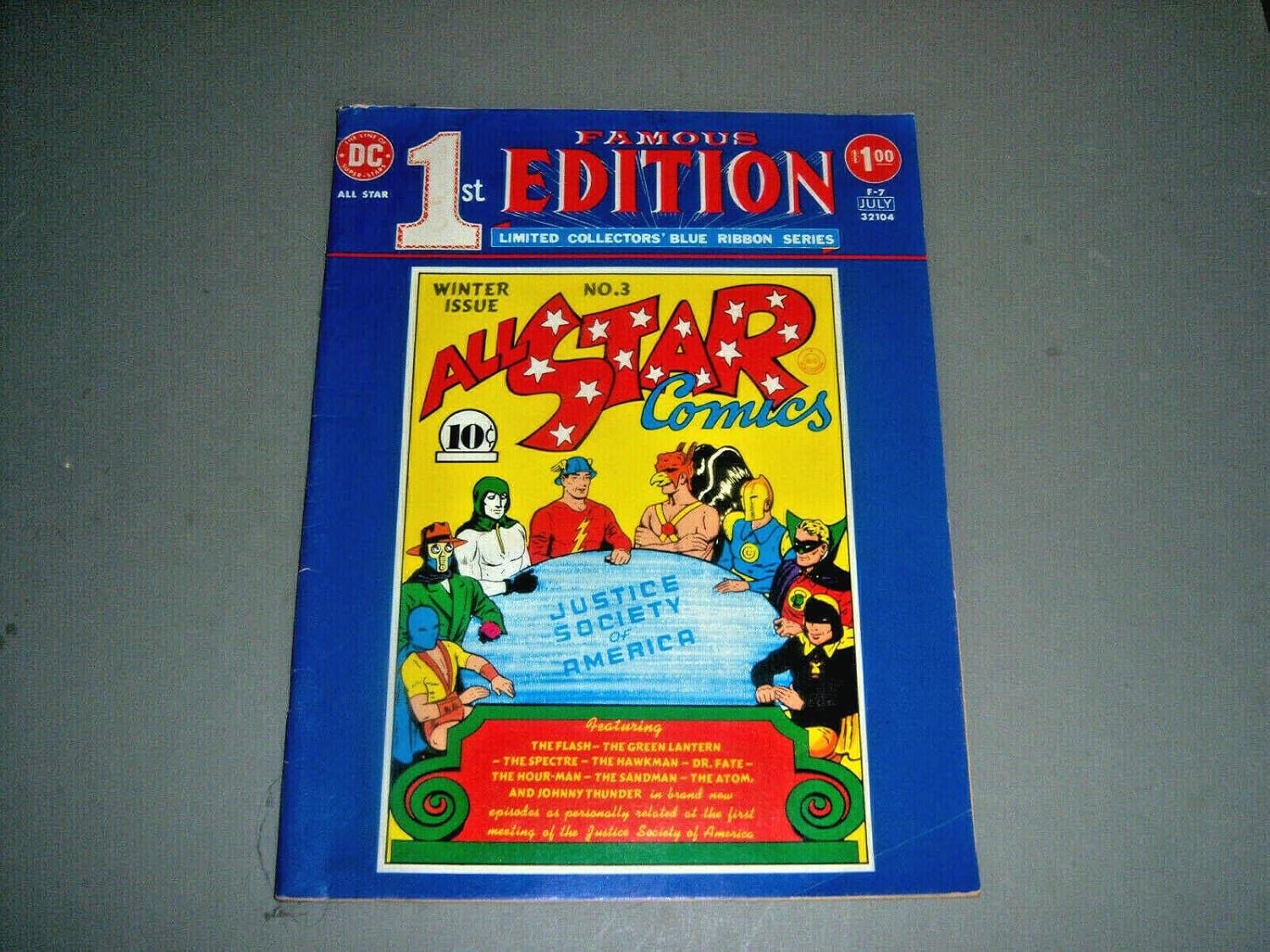Famous 1st Edition, No. F-7: All-Star Comics (DC)
Famous 1st Edition, No. F-7: All-Star Comics (DC)