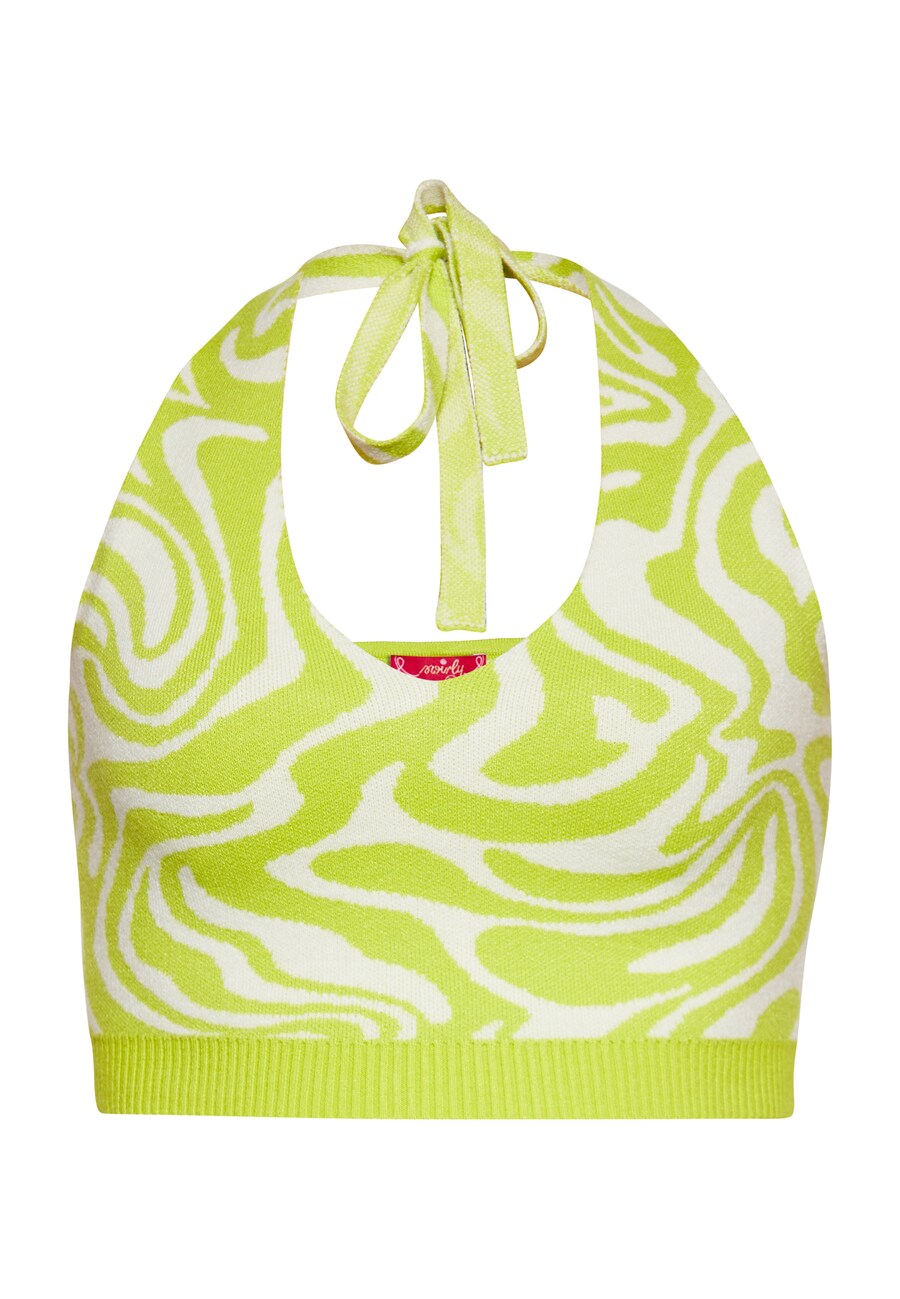 Вязаный топ swirly, светло-зеленый
Вязаный топ swirly, светло-зеленый