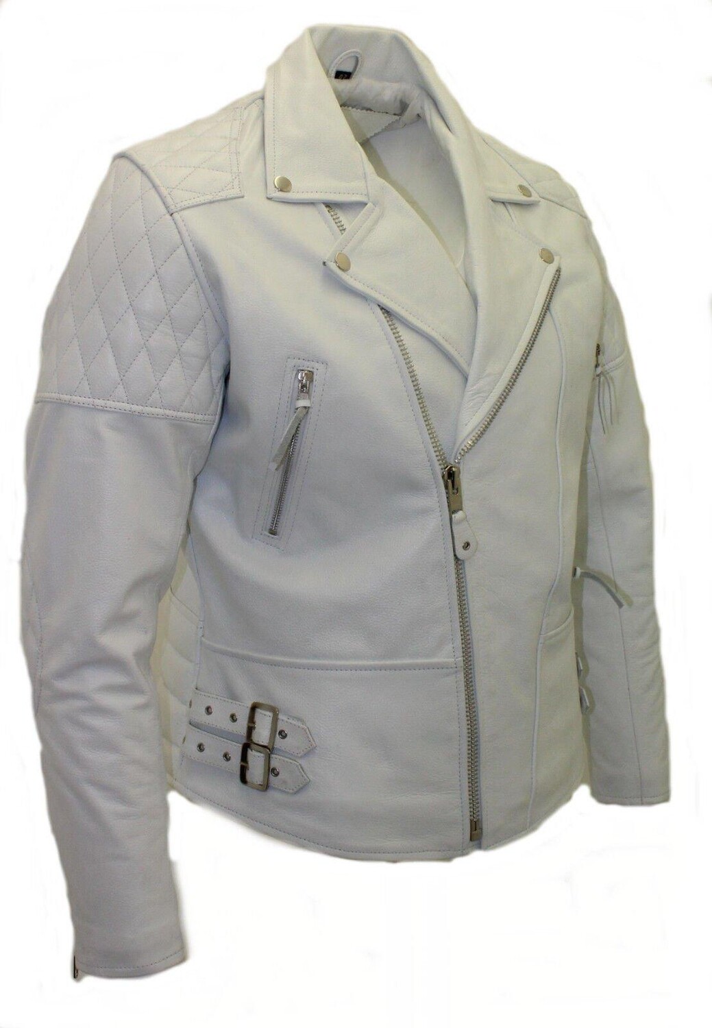 Байкерская куртка из воловьей кожи-Нассау Infinity Leather, белый
Байкерская куртка из воловьей кожи-Нассау Infinity Leather, белый