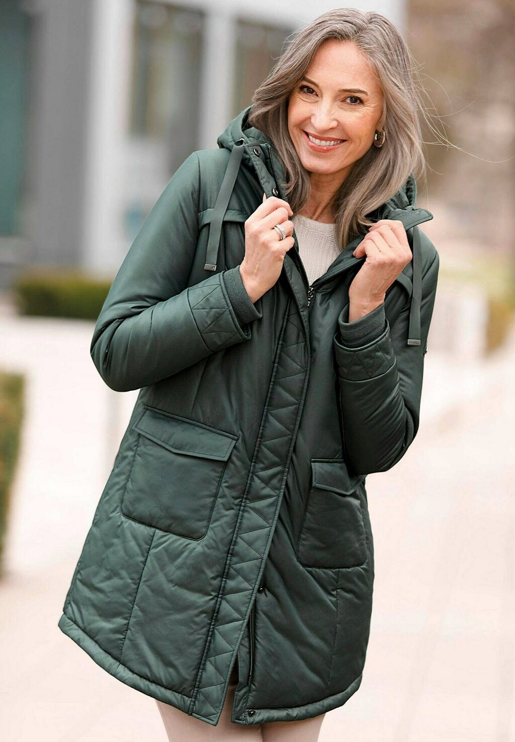 Зимнее пальто ANORAK GOLDNER, зеленый 
Зимнее пальто ANORAK GOLDNER, зеленый