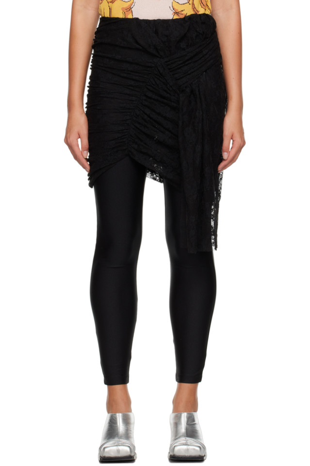 Многослойная юбка Pushbutton, черный
Многослойная юбка Pushbutton, черный