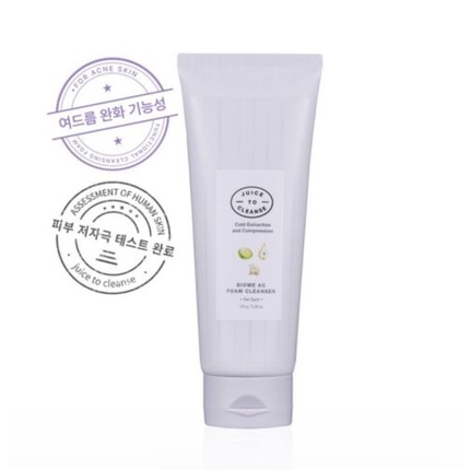 Biome AC Foam Cleanser 150 г K-Beauty Skincare Moisture Juice To Cleanse
Biome AC Foam Cleanser 150 г K-Beauty Skincare Moisture Juice To Cleanse