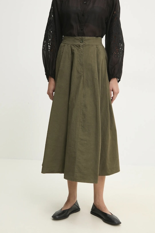 Хлопковая юбка Answear.Lab, зеленый
Хлопковая юбка Answear.Lab, зеленый