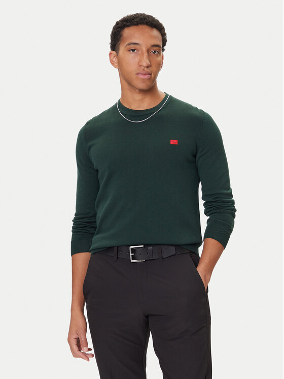 Свитер regular fit San Cassius-C1 50475083 Hugo, зеленый
Свитер regular fit San Cassius-C1 50475083 Hugo, зеленый