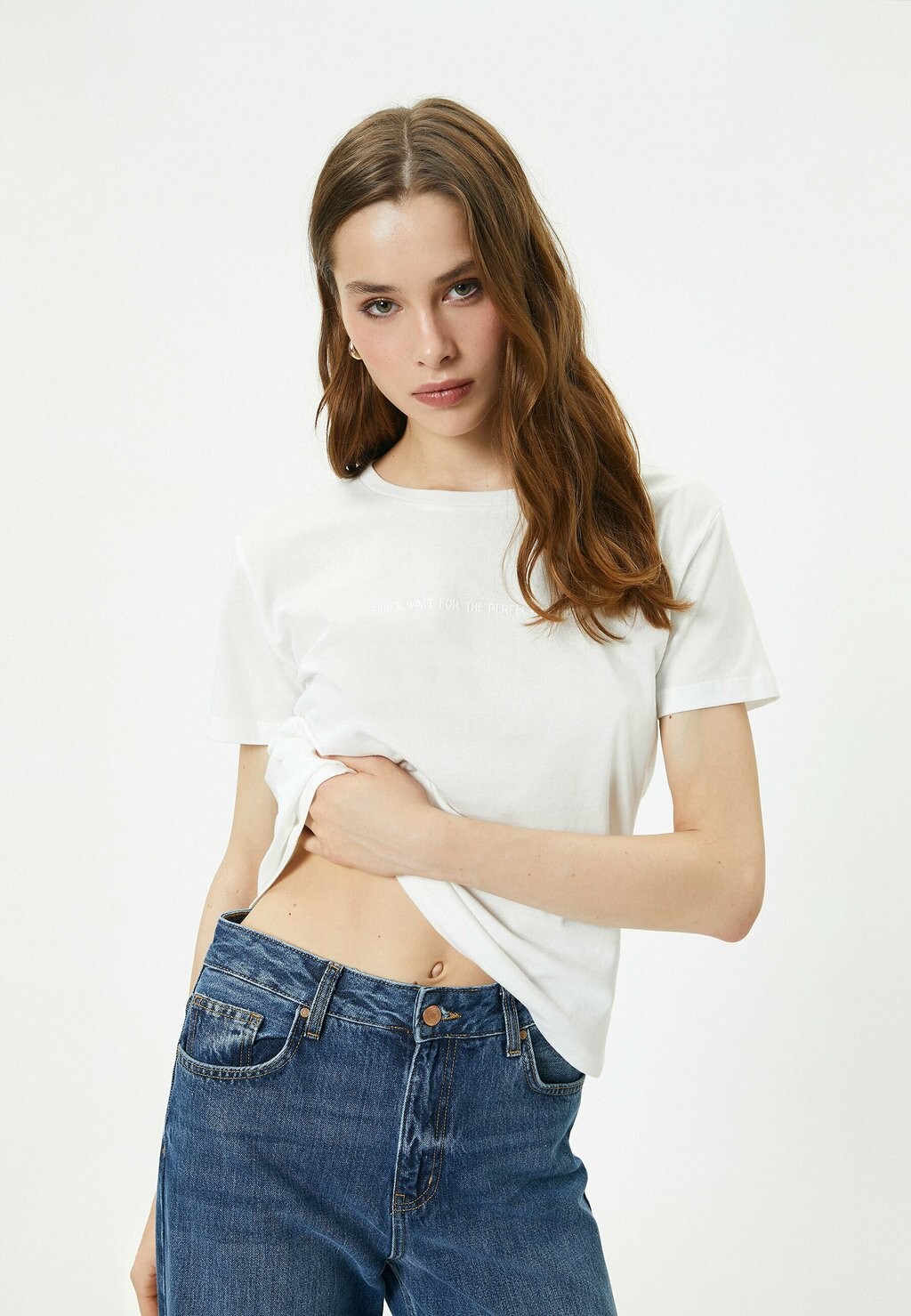 Футболка с принтом Koton, белый
Футболка с принтом Koton, белый