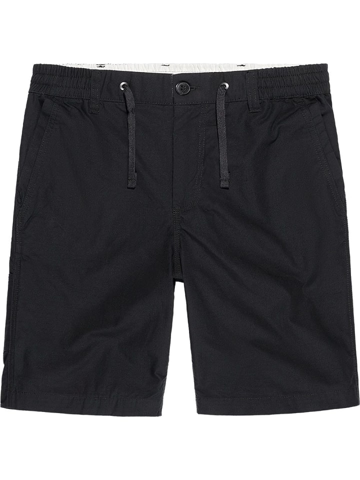 Короткие рабочие шорты черного цвета Vintage Industries
Короткие рабочие шорты черного цвета Vintage Industries