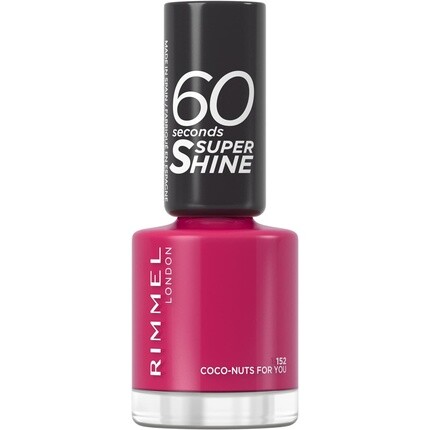 Лак для ногтей 60 SECONDS Super Shine с кокосовыми орехами 8 мл Rimmel 
Лак для ногтей 60 SECONDS Super Shine с кокосовыми орехами 8 мл Rimmel