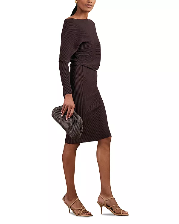 Платье-Футляр из вязаного трикотажа Lara. Reiss, фиолетовый
Платье-Футляр из вязаного трикотажа Lara. Reiss, фиолетовый