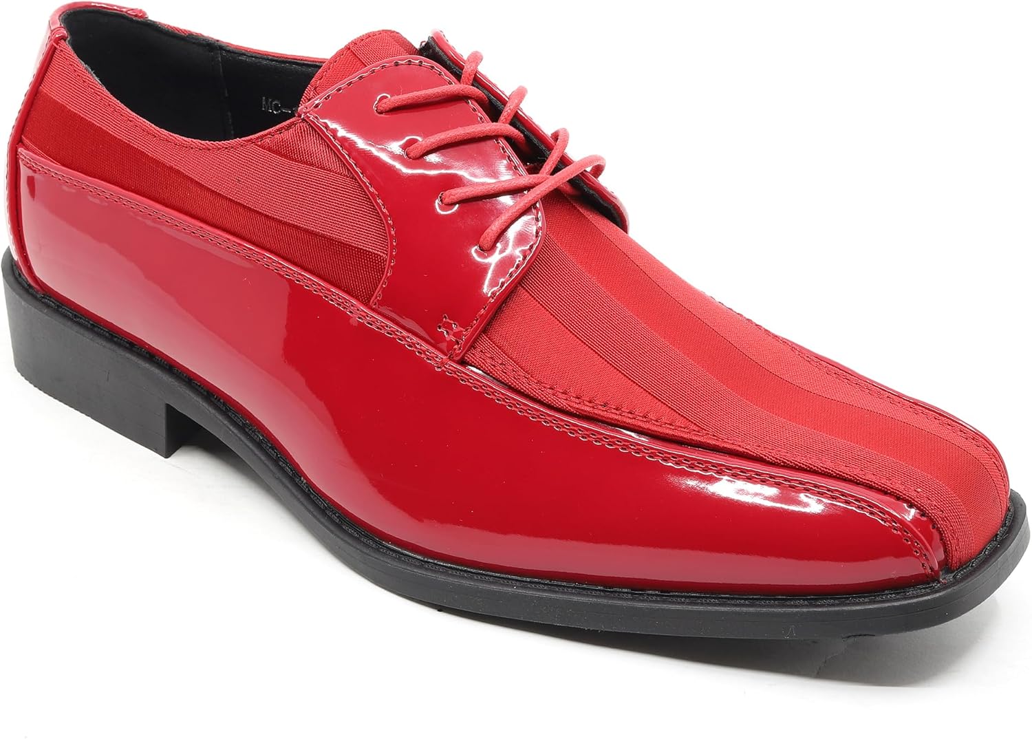Мужские оксфорды с шнуровкой из атласа в полоску с лакированным покрытием MC-179 Metrocharm, красный
Мужские оксфорды с шнуровкой из атласа в полоску с лакированным покрытием MC-179 Metrocharm, красный
