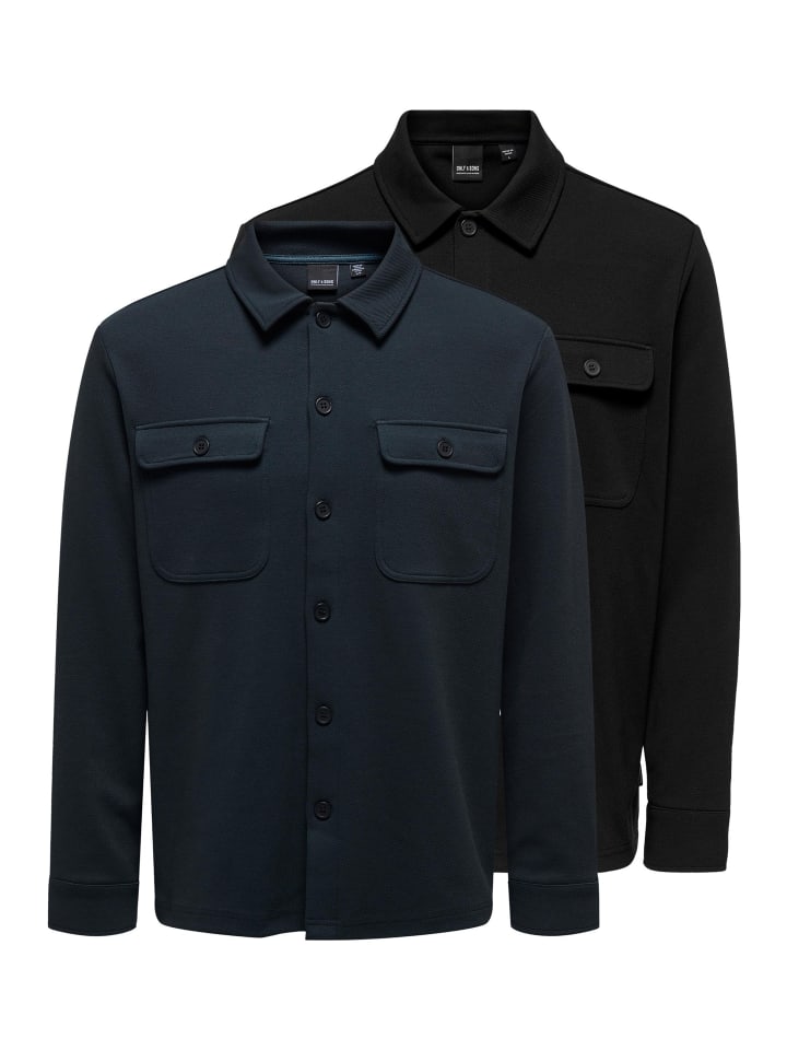 ONLY & SONS Рубашка-куртка / рубашка-куртка Newkodyl черного/темно-синего цвета
ONLY & SONS Рубашка-куртка / рубашка-куртка Newkodyl черного/темно-синего цвета