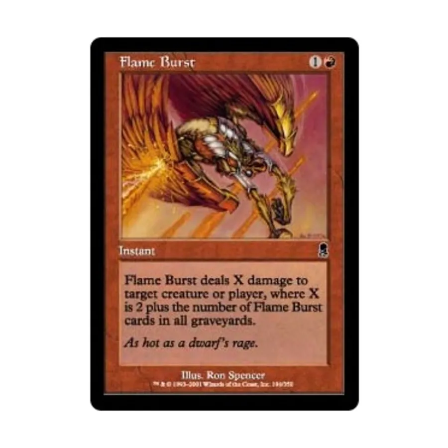 CCG Пламенный взрыв (С), MTG - Odyssey
CCG Пламенный взрыв (С), MTG - Odyssey
