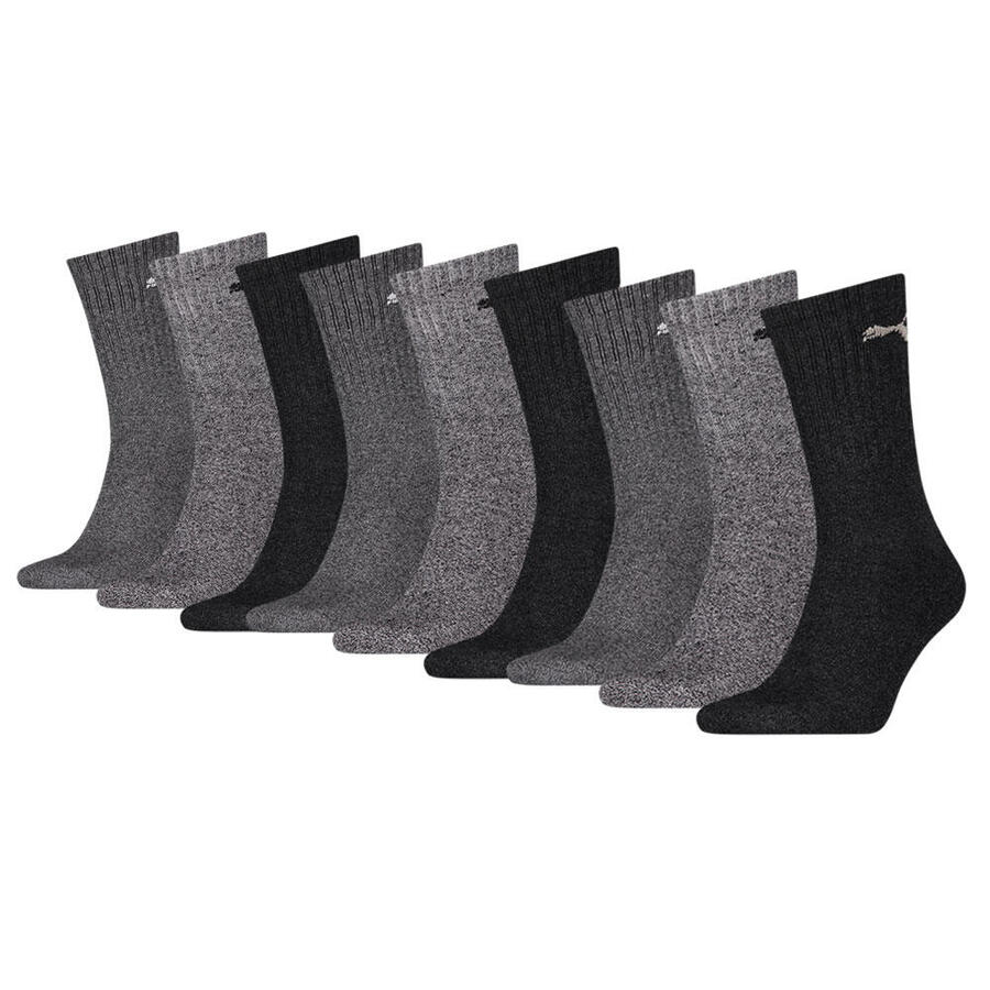 Носки PUMA Crew унисекс, антрацит/серый (6 шт.)
Носки PUMA Crew унисекс, антрацит/серый (6 шт.)
