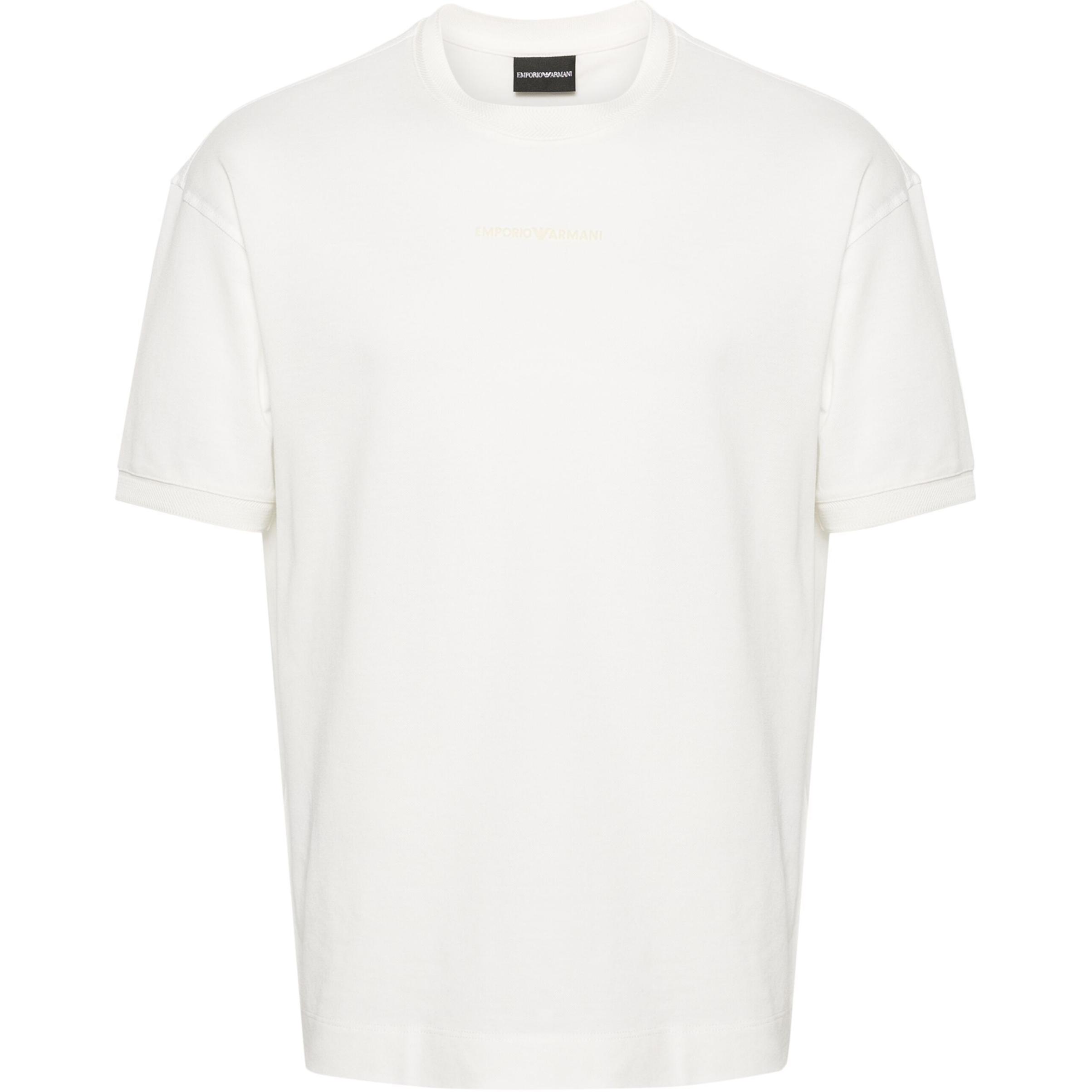 Футболка с аппликацией логотипа EMPORIO ARMANI, белая
Футболка с аппликацией логотипа EMPORIO ARMANI, белая