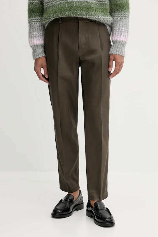 Брюки Pantalone Gazara из хлопка Barena Venezia, зеленый
Брюки Pantalone Gazara из хлопка Barena Venezia, зеленый