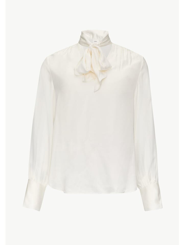 Блуза sOliver BLACK LABEL langarm, кремовый
Блуза sOliver BLACK LABEL langarm, кремовый