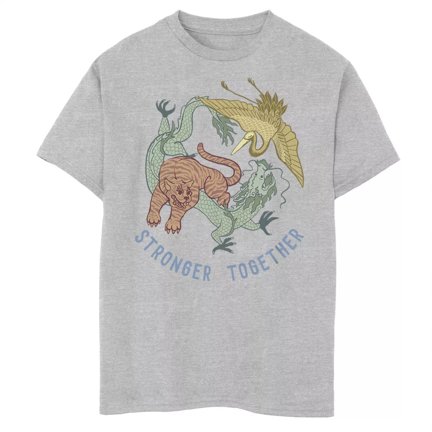 Футболка с вдохновляющим изображением животных Stronger Together для мальчиков 8–20 лет Licensed Character
Футболка с вдохновляющим изображением животных Stronger Together для мальчиков 8–20 лет Licensed Character