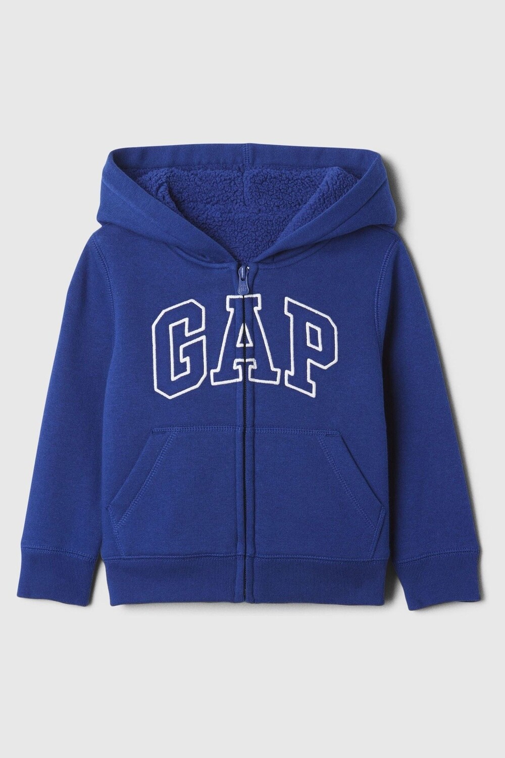 Толстовка с капюшоном на молнии с подкладкой из шерпы и логотипом (6 мес 5 лет) Gap, синий
Толстовка с капюшоном на молнии с подкладкой из шерпы и логотипом (6 мес 5 лет) Gap, синий