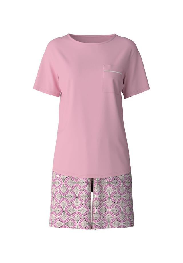 Короткая пижама сладких снов Calida, цвет cherry blossom 
Короткая пижама сладких снов Calida, цвет cherry blossom