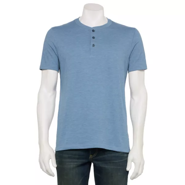 Мужская адаптивная базовая кофта-хенли с коротким рукавом Sonoma Goods For Life, синий
Мужская адаптивная базовая кофта-хенли с коротким рукавом Sonoma Goods For Life, синий