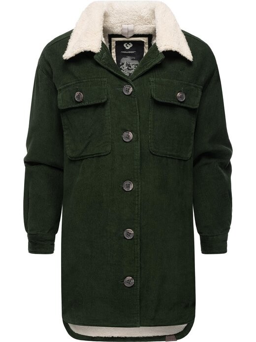 Вельветовая куртка kyoka Ragwear, зеленый
Вельветовая куртка kyoka Ragwear, зеленый