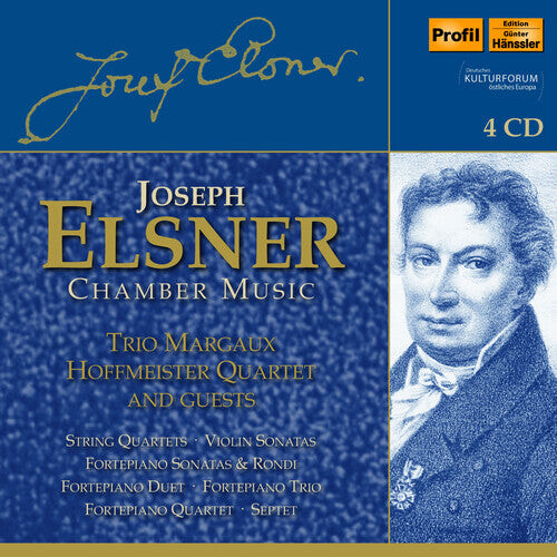 CD диск Elsner / Trio Margaux / Hoffmeister Quartet: Chamber Music
CD диск Elsner / Trio Margaux / Hoffmeister Quartet: Chamber Music