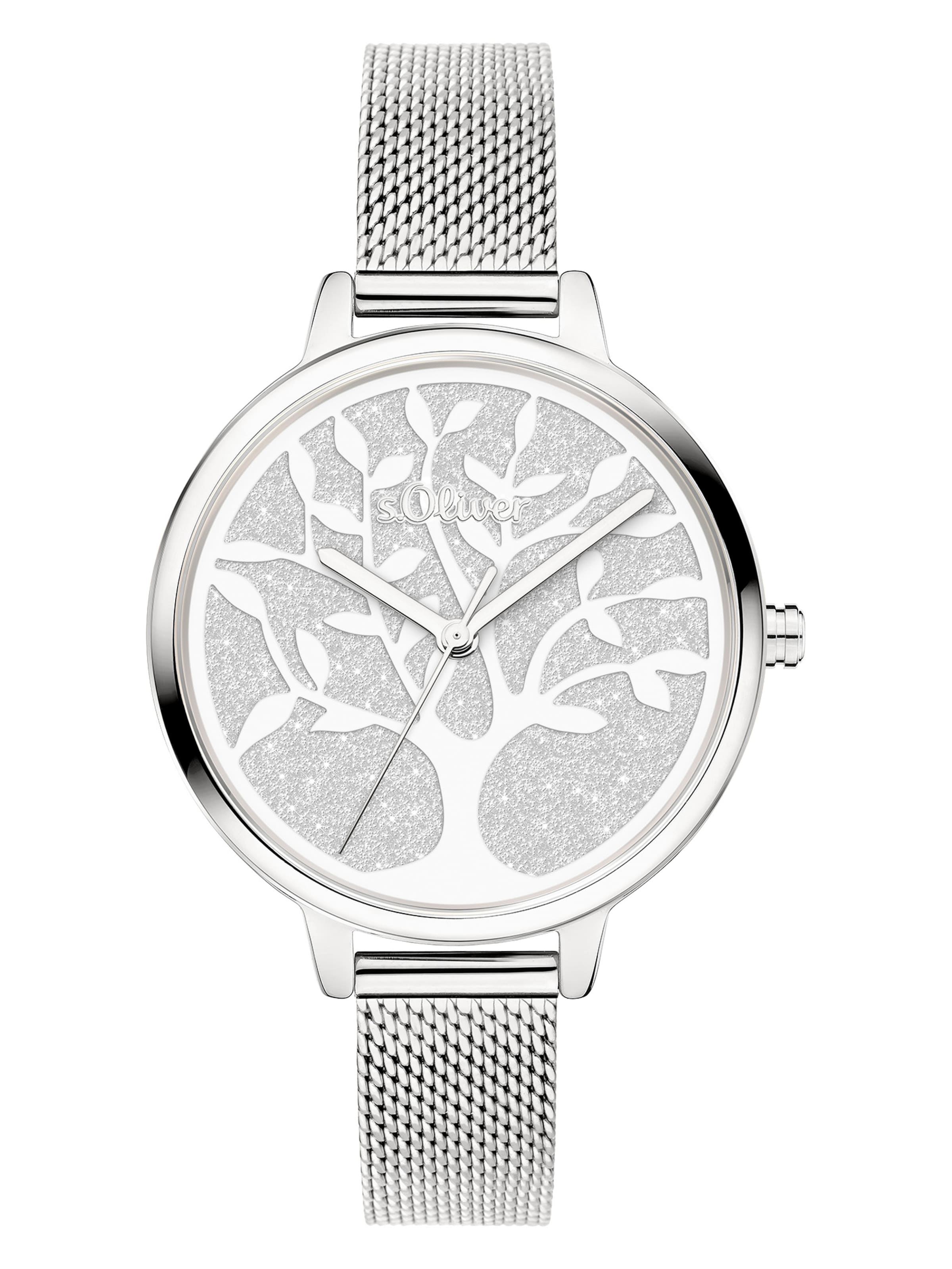 s.Oliver Серебряные аналоговые часы
s.Oliver Серебряные аналоговые часы