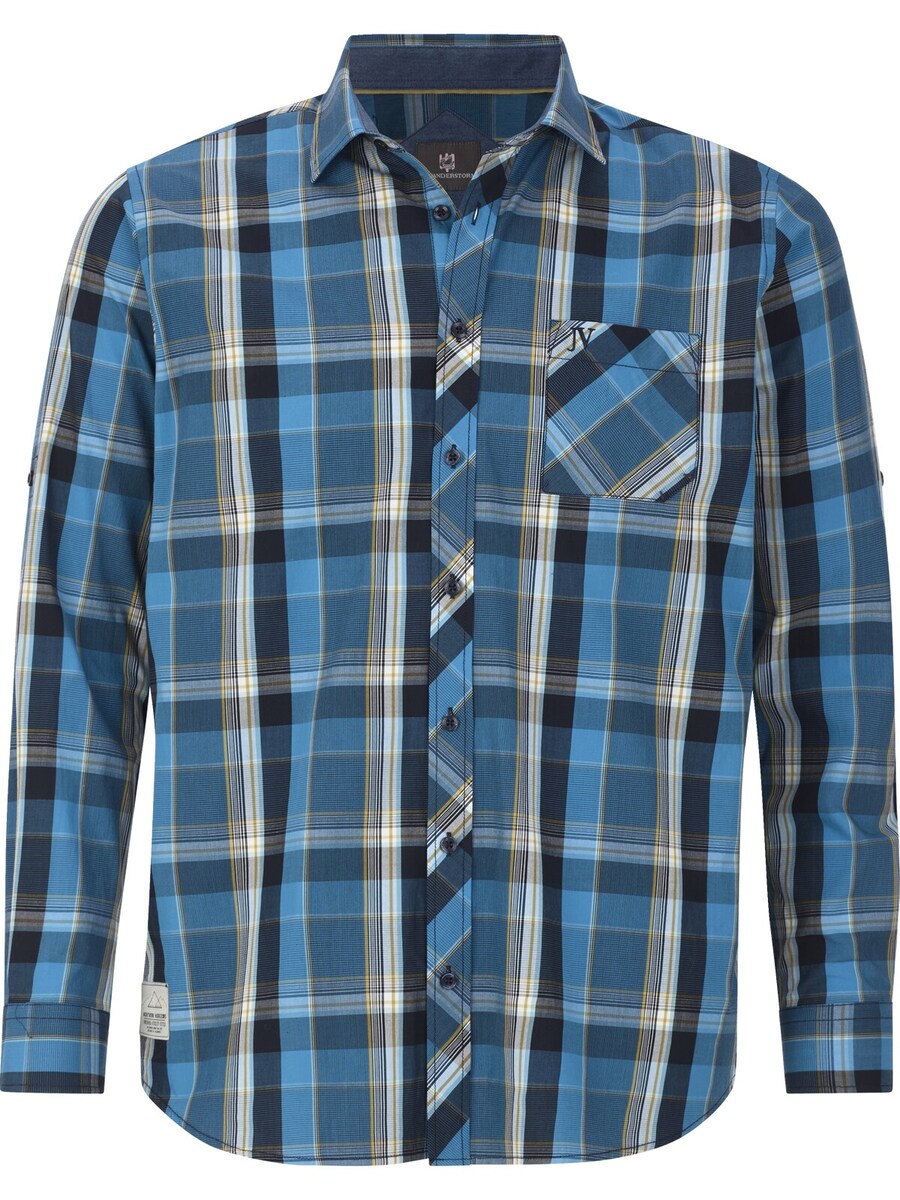 Рубашка на пуговицах Comfort fit Jan Vanderstorm Jorvar, Blue/Dark blue
Рубашка на пуговицах Comfort fit Jan Vanderstorm Jorvar, Blue/Dark blue