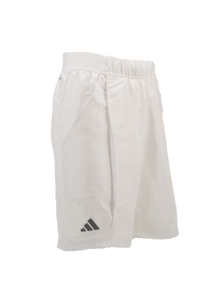 Мужские профессиональные теннисные шорты белого цвета adidas
Мужские профессиональные теннисные шорты белого цвета adidas