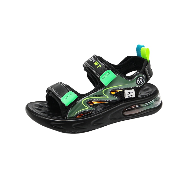 Противоскользящие детские сандалии для детей Neon, зеленый
Противоскользящие детские сандалии для детей Neon, зеленый