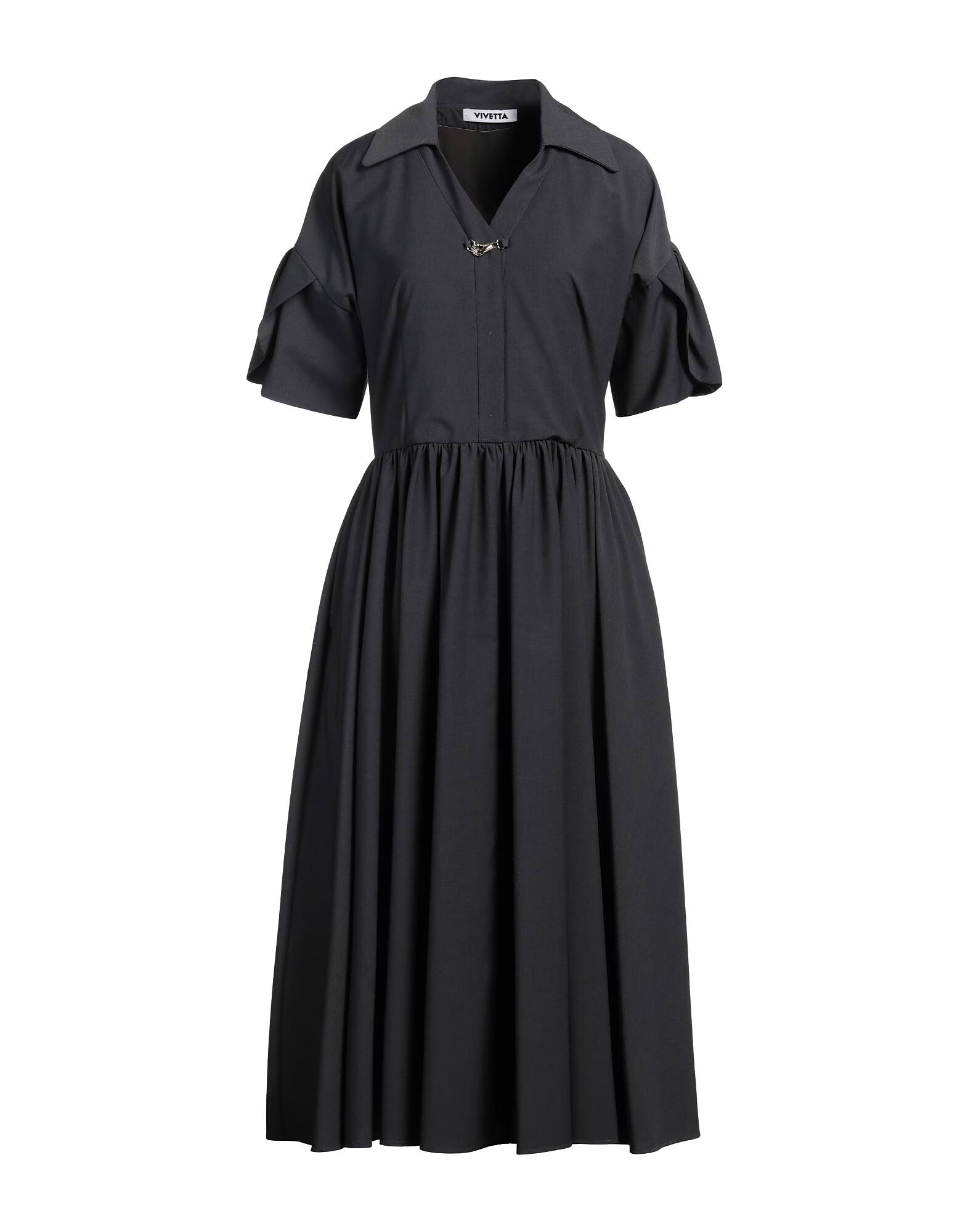 Платье миди Vivetta, свинцово-серый
Платье миди Vivetta, свинцово-серый