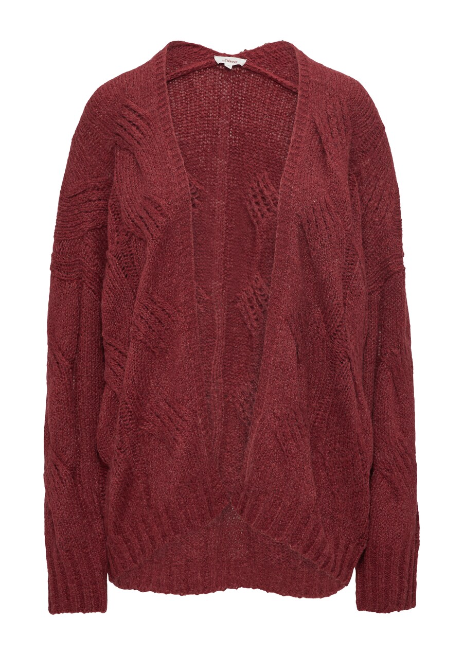 Кардиган оверсайз s.Oliver, бордовый
Кардиган оверсайз s.Oliver, бордовый