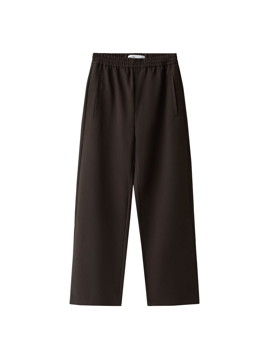 Брюки свободного кроя Bershka, темно-коричневый
Брюки свободного кроя Bershka, темно-коричневый