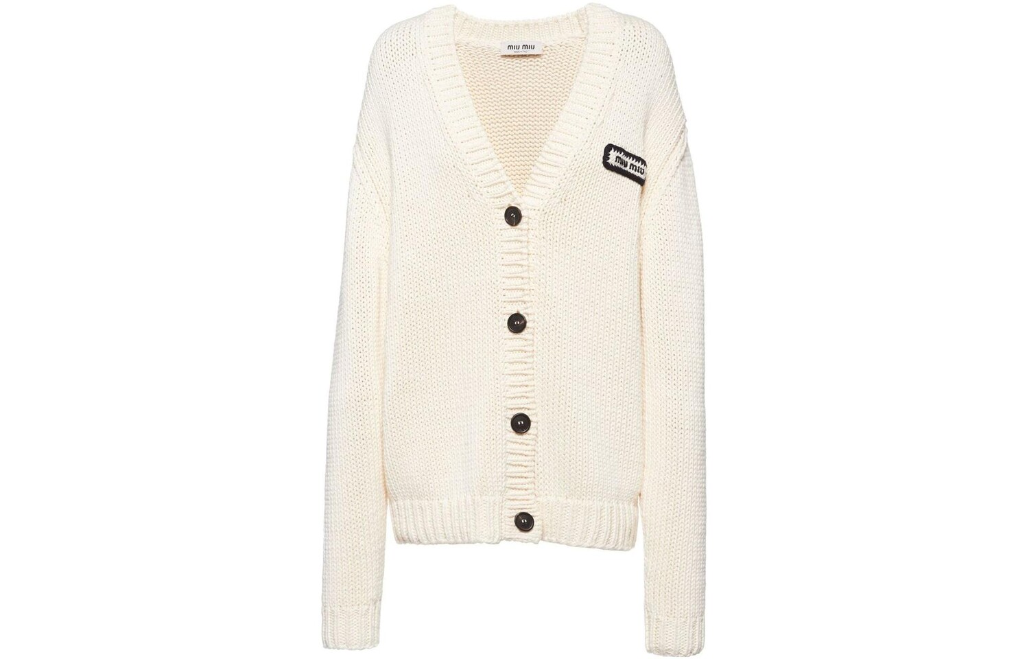 Кардиган женский Miu Miu, слоновая кость
Кардиган женский Miu Miu, слоновая кость