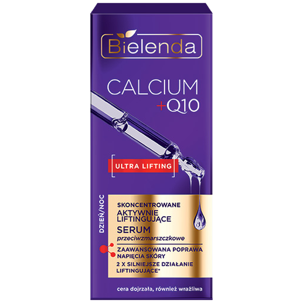 Сыворотка-лифтинг для лица против морщин для дня и ночи, 30 мл Bielenda Calcium+Q10
Сыворотка-лифтинг для лица против морщин для дня и ночи, 30 мл Bielenda Calcium+Q10
