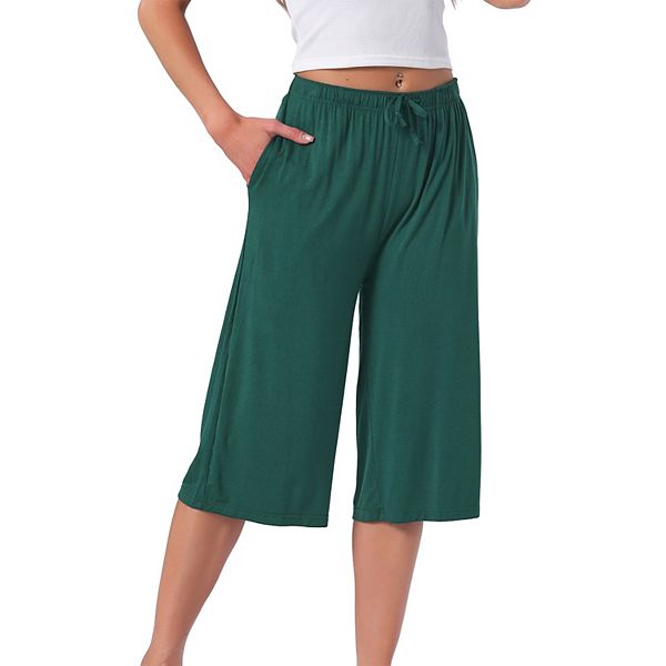 Женские пижамные шорты с высокой талией, мягкие и удобные, длиной до колена, с карманами Inspire Chic, Green
Женские пижамные шорты с высокой талией, мягкие и удобные, длиной до колена, с карманами Inspire Chic, Green