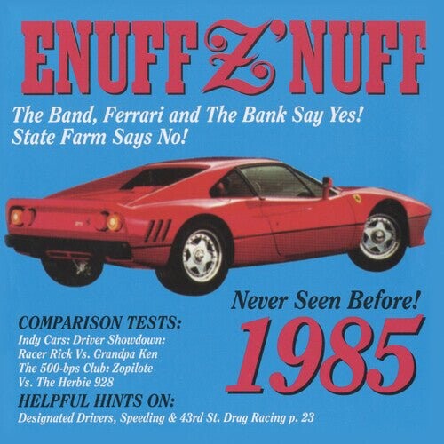Виниловая пластинка Enuff Z'Nuff - 1985
Виниловая пластинка Enuff Z'Nuff - 1985