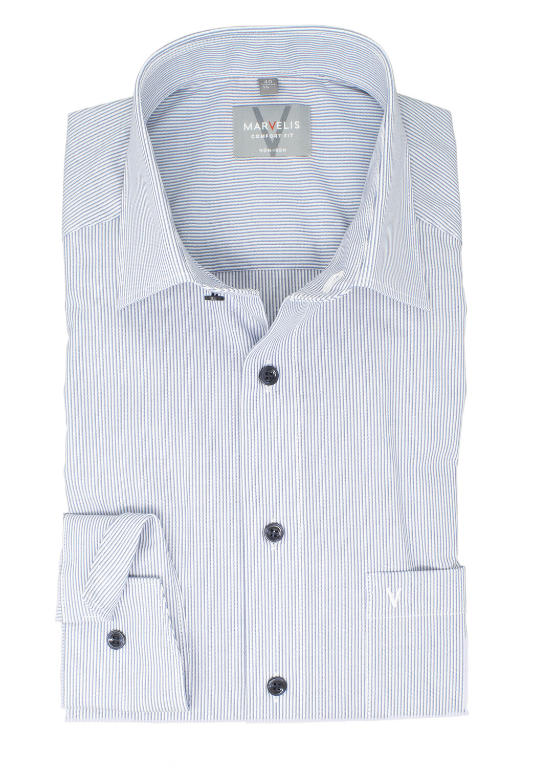 Рубашка MARVELIS Comfort Fit Business, морской
Рубашка MARVELIS Comfort Fit Business, морской